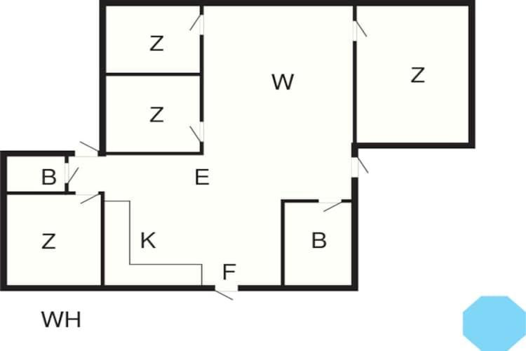 8 Person Holiday Home In Ansager Kültér fotó